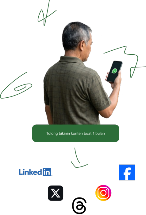 Create Content via WhatsApp